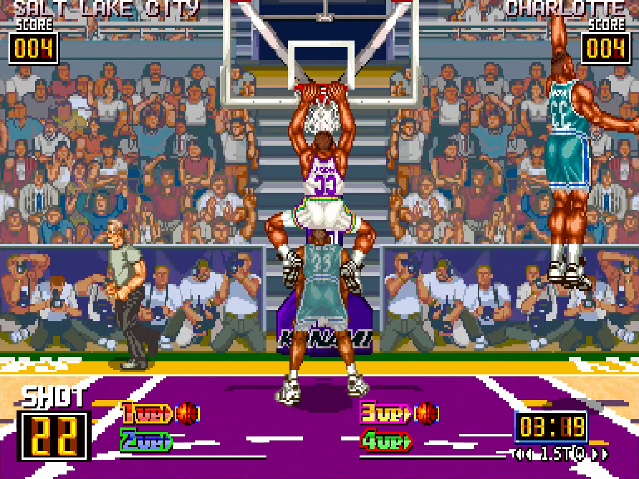 Basket Itinere Gaming History - Run and Gun