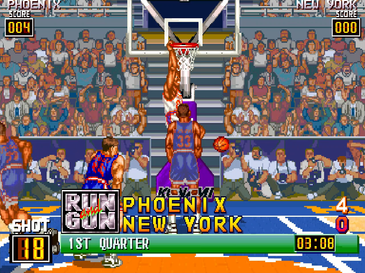 Basket Itinere Gaming History - Run and Gun